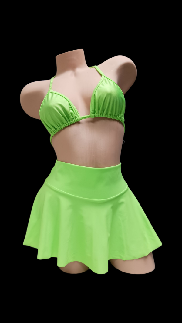 Beach Skirt Neon Green